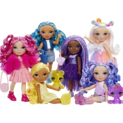 rainbow high littles - sapphire bradshaw - fashion doll 15cm