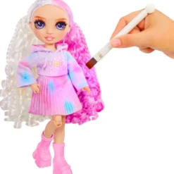 rainbow high - watercolor & create - purple eyes - fashion doll 28cm