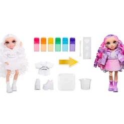 rainbow high - watercolor & create - purple eyes - fashion doll 28cm
