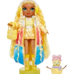 rainbow high - winter wonderland serie 2 - fashion doll 28cm - un modello assortito