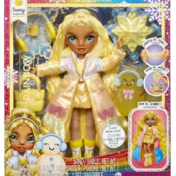 rainbow high - winter wonderland serie 2 - fashion doll 28cm - un modello assortito