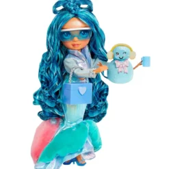 rainbow high - winter wonderland serie 1 - fashion doll 28cm - un modello assortito