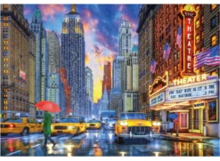 rainy manhattan - puzzle 2000 pezzi