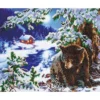 rambling bear - diamond dotz intermediate dd10.001 52x38cm