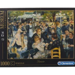 renoir-bal du moulin de la g.m - puzzle 1000 pezzi