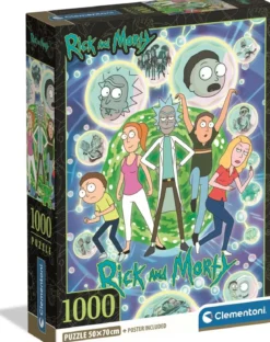 rick and morty - puzzle 1000 pezzi