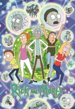 rick and morty - puzzle 1000 pezzi