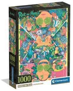 rick and morty 2 - puzzle 1000 pezzi