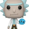 rick and morty - rick with crystal skull - funko pop! 692