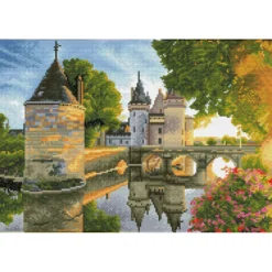 river castle - diamond dotz squares dq12.002 52x35cm