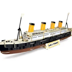 rms titanic - kit di costruzioni in legno (certificazione fsc)