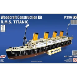 rms titanic - kit di costruzioni in legno (certificazione fsc)