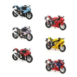 rmz moto - moto stradale 1:12 - assortimento bmw e honda