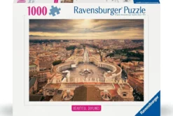 roma - mediterranean place - puzzle 1000 pezzi