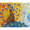romantic peacocks - diamond dotz intermediate dd12.014 57x49cm