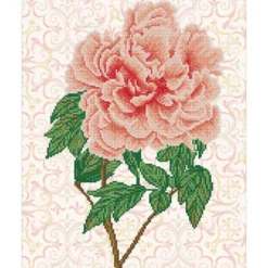 rose blush - diamond dotz intermediate dd9.052 40x50cm