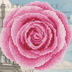 rose - diamond dotz beginner 49288 22x22cm
