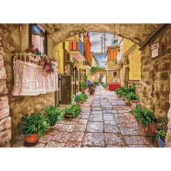 rustic street - diamond dotz squares dq10.010 52x36cm