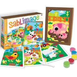 sablimage - animali della fattoria