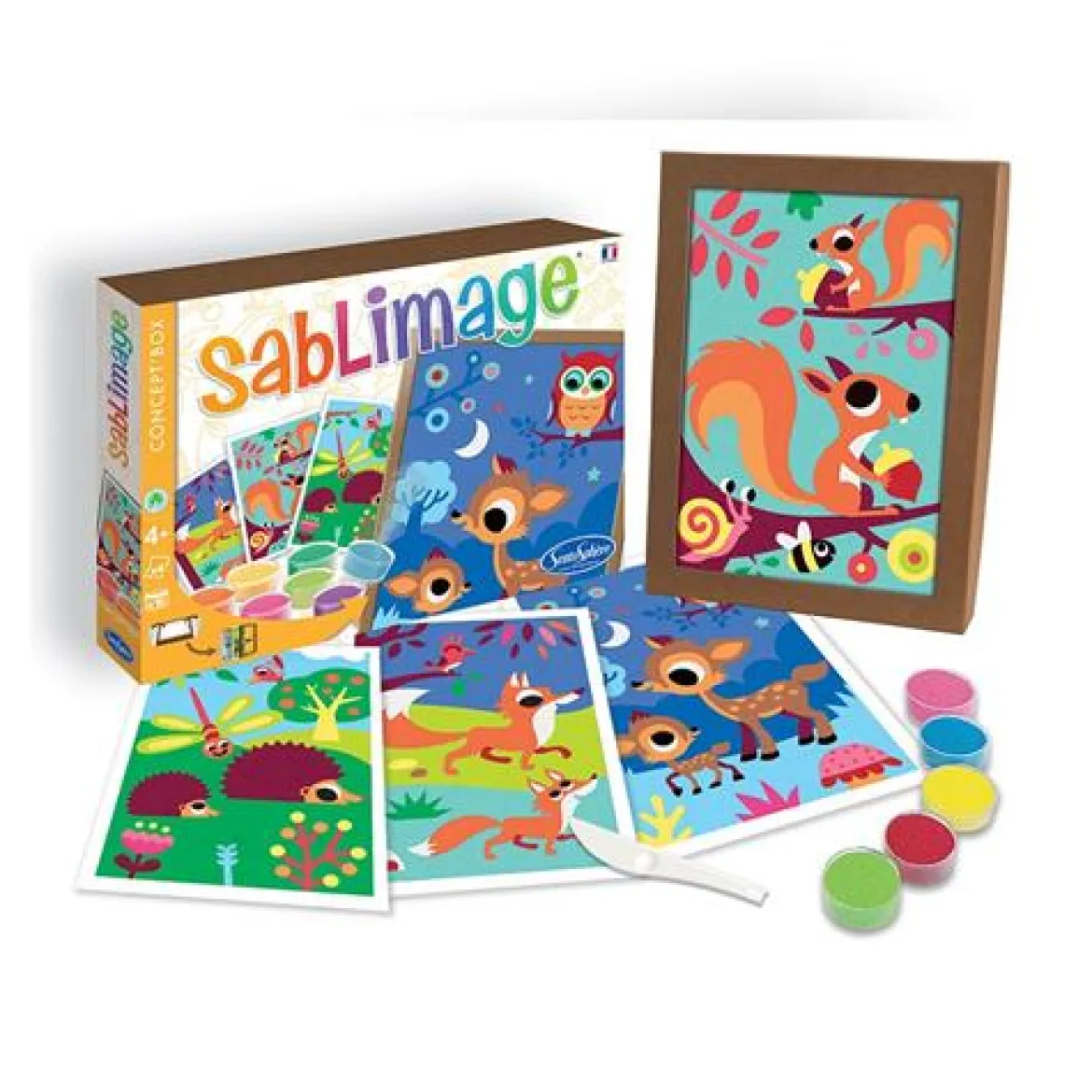 sablimage - animali della foresta