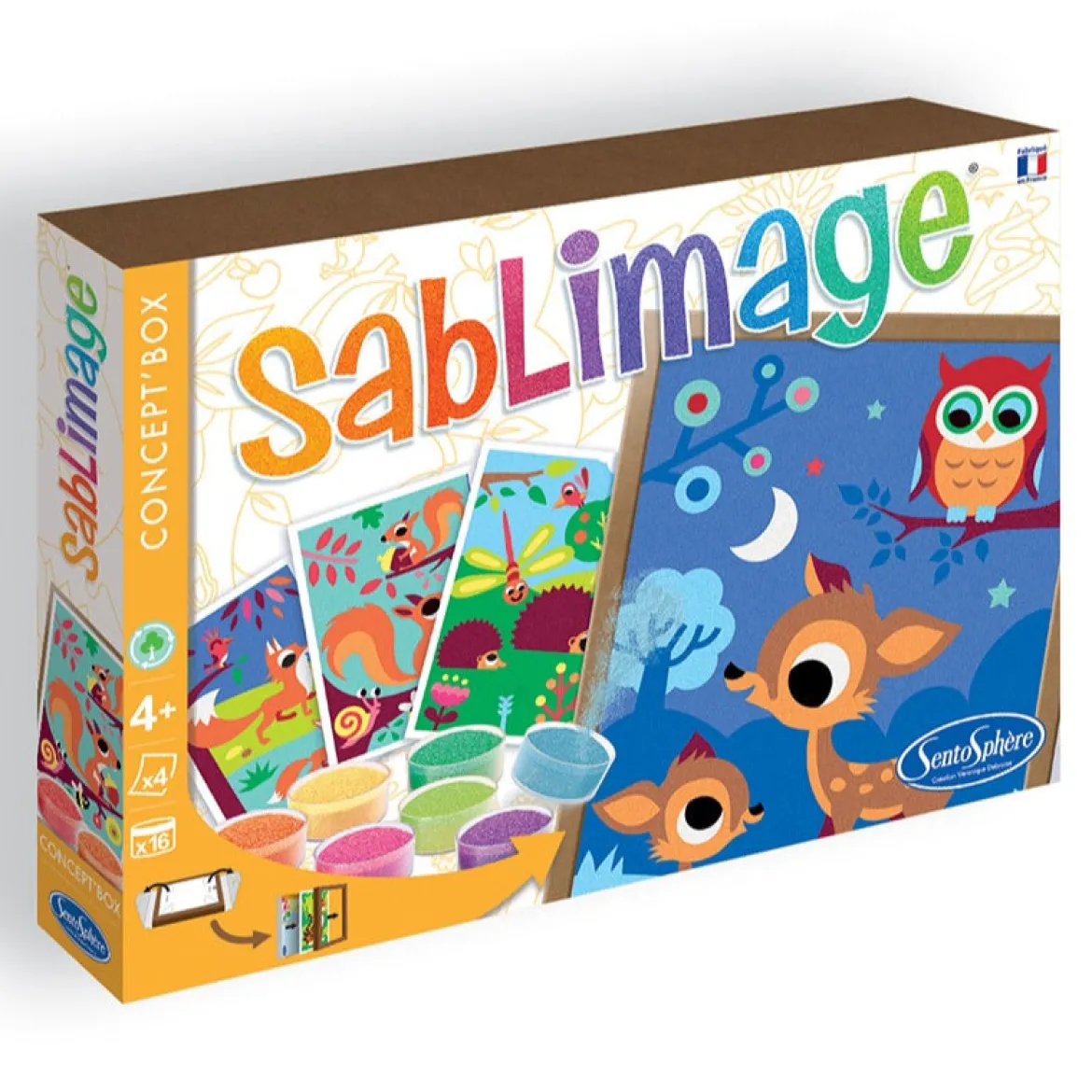 sablimage - animali della foresta