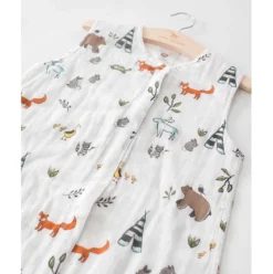 sacco nanna estivo - forest friends - taglia 0-6 mesi