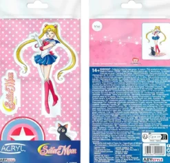 sailor moon - figure acryl - sailor moon & luna