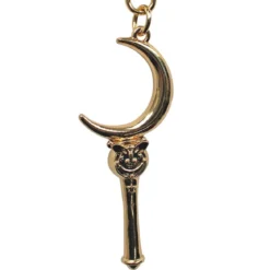 sailor moon - keychain 3d - moon stick