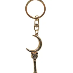 sailor moon - keychain 3d - moon stick