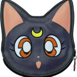 sailor moon - porta monete - luna & artemis