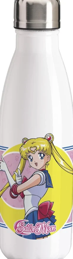 sailor moon - sailor moon & luna - borraccia termica 500ml
