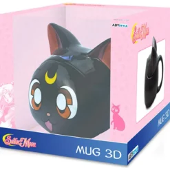 sailor moon - tazza 3d - luna