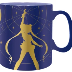 sailor moon - tazza 460ml - golden sailor moon