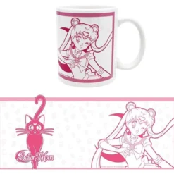 sailor moon - tazza 320ml - sailor moon e luna