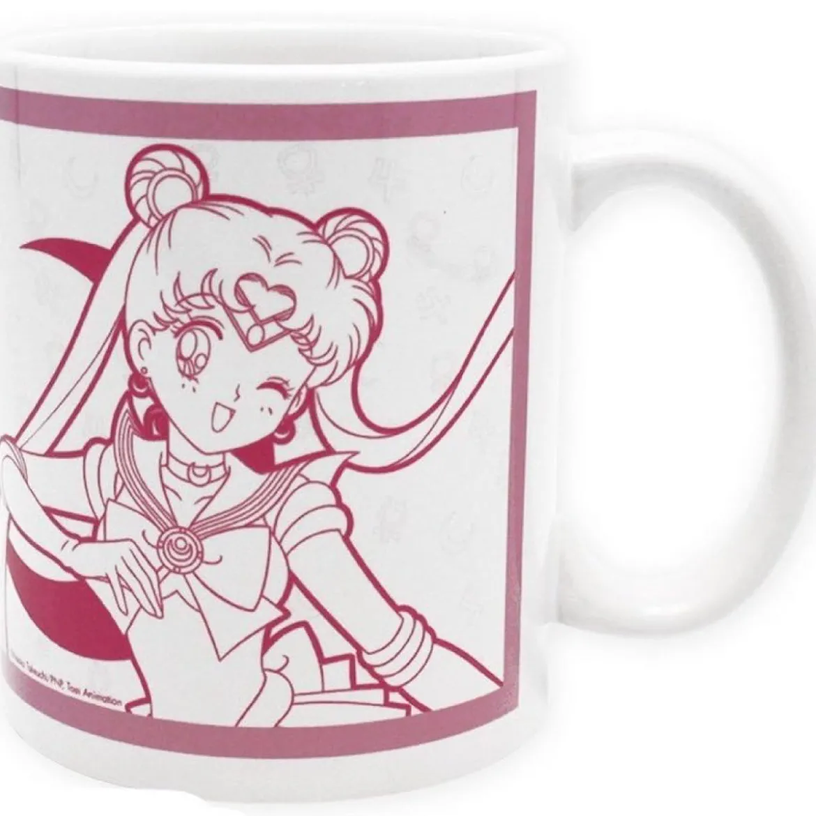 sailor moon - tazza 320ml - sailor moon e luna