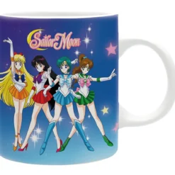 sailor moon - tazza 320ml - sailor warriors