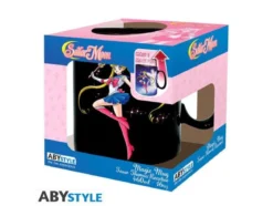sailor moon - tazza termosensibile 460ml - sailor & chibi