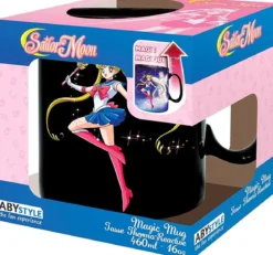 sailor moon - tazza termosensibile 460ml - gruppo
