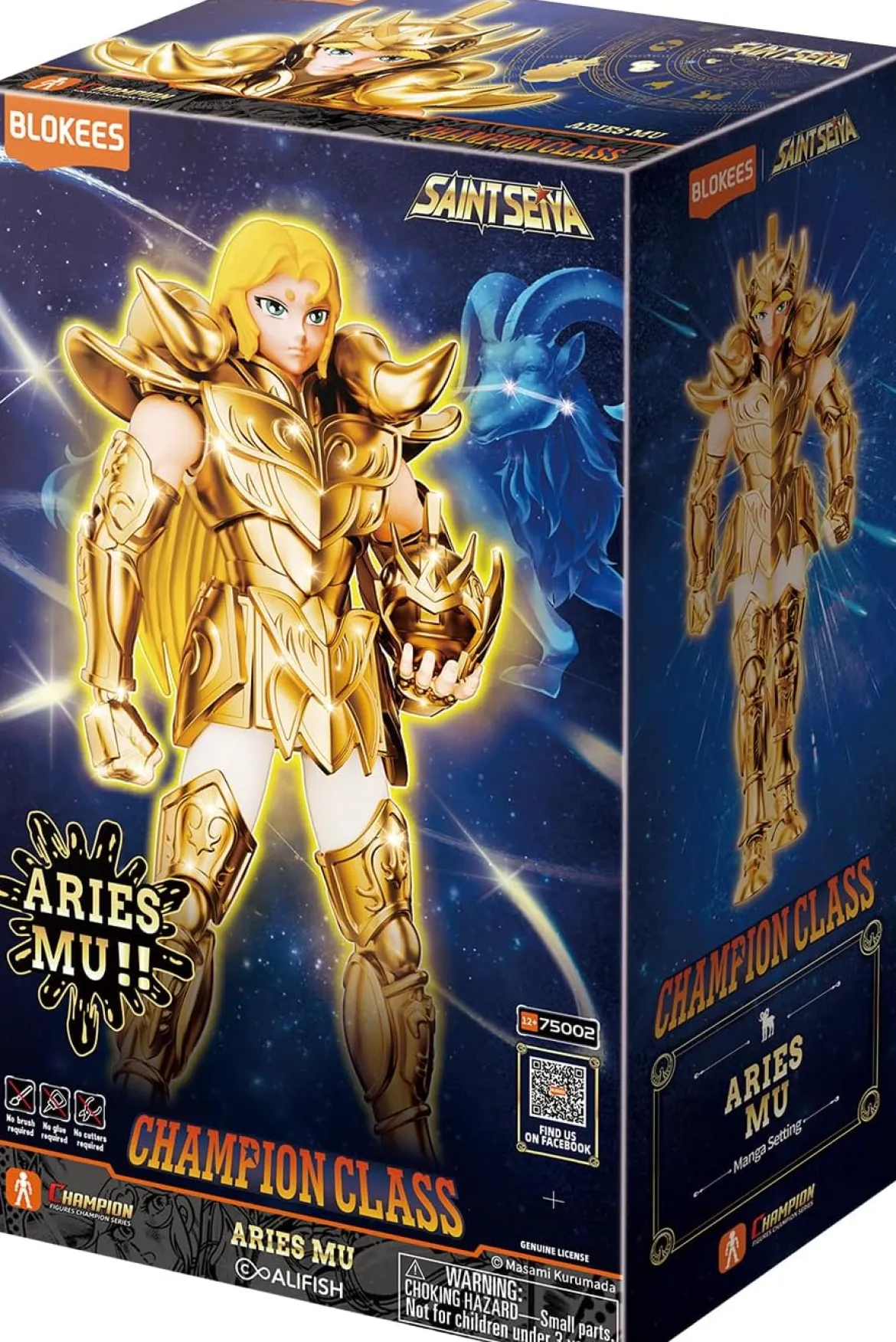 saint seiya - champion class - aries mu