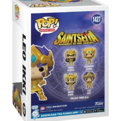 saintseiya: knights of the zodiac - leo ikki 9cm - funko pop 1427