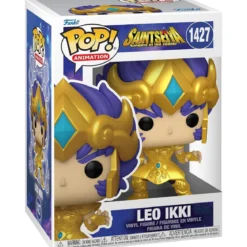 saintseiya: knights of the zodiac - leo ikki 9cm - funko pop 1427
