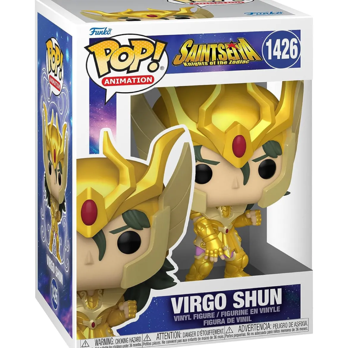 saintseiya: knights of the zodiac - virgo shun 9cm - funko pop 1426