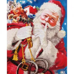 santa secret - diamond dotz advanced dd13.008 57x82cm