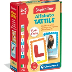 sapientino flashcard - alfabeto tattile