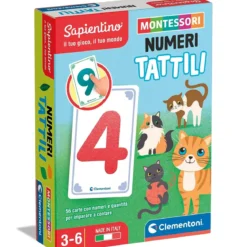 sapientino flashcard - numeri tattili