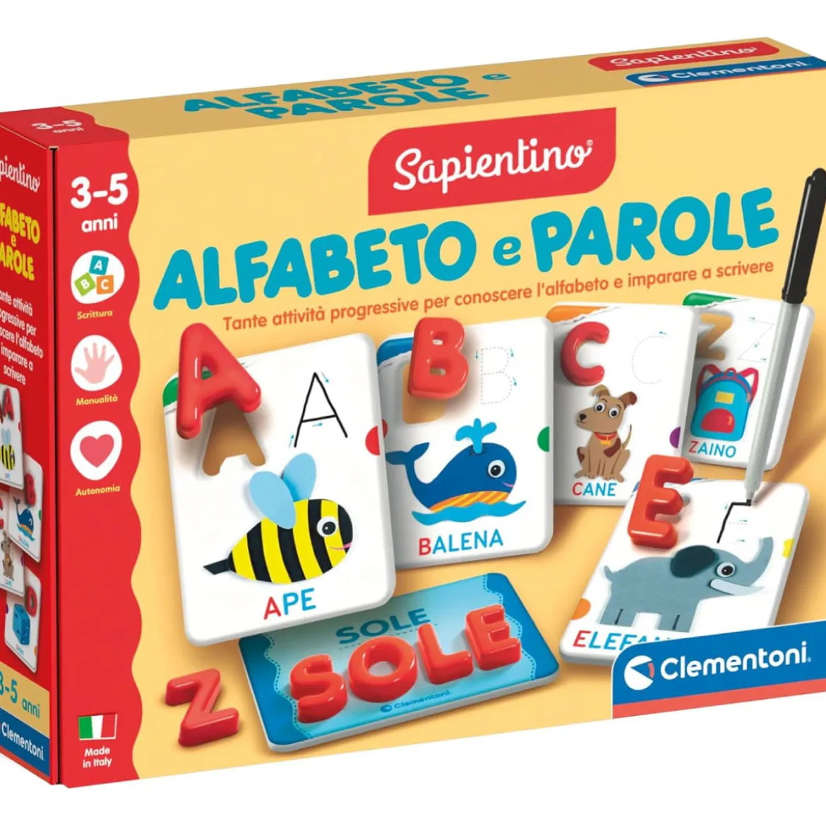 sapientino montessori - alfabeto e parole
