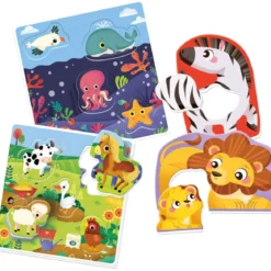 sapientino montessori - animali 3 in 1