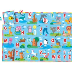 sapientino montessori - il puzzle gigante dell'alfabeto