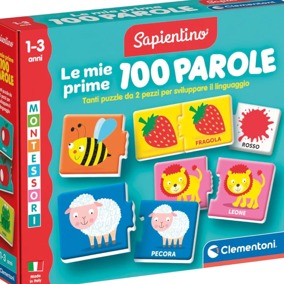 sapientino montessori - le mie prime 100 parole