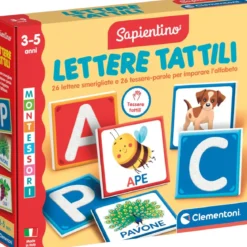 sapientino montessori - lettere tattili